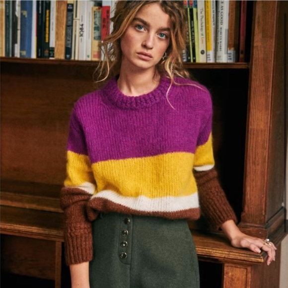 🇫🇷Rare Sézane Chuck Sweater Jumper - Picture 1 of 13